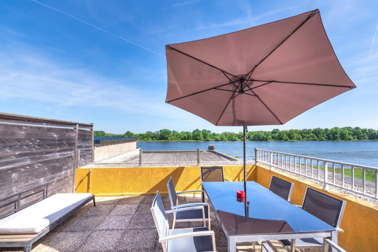MONKEY PARADISE Bel appartement vue LOIRE Bouchemaine Exterior foto